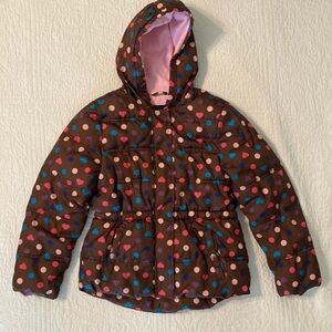 𝅺FADED GLORY Puffer Coat Big Girl Tween Size L (10-12)